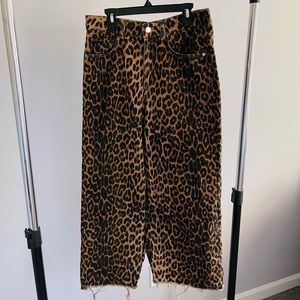 Cheetah Leopard Print  Jeans